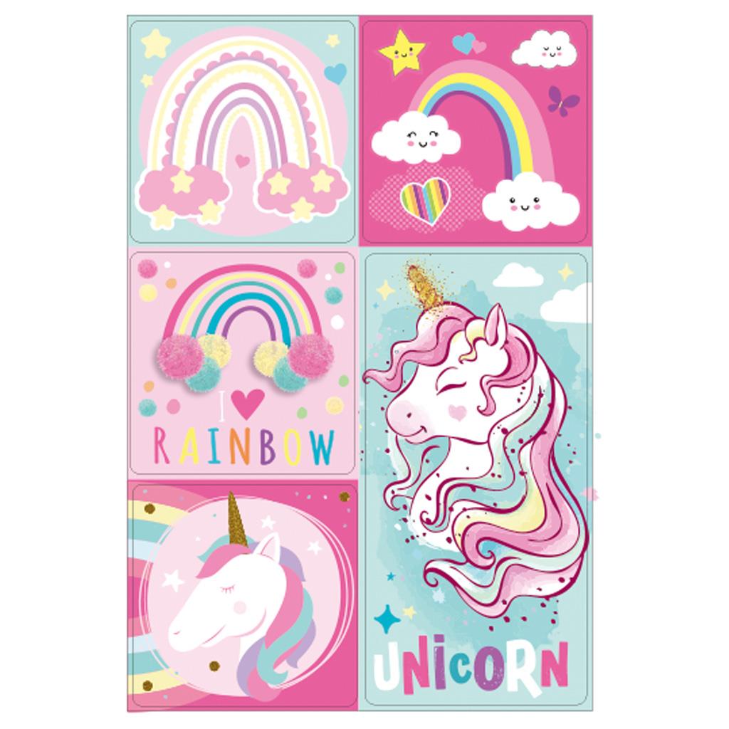 Diakakis - Must Σχολικό Σετ Unicorn 7 Τμχ. Σε Pvc Τσαντάκι 585165