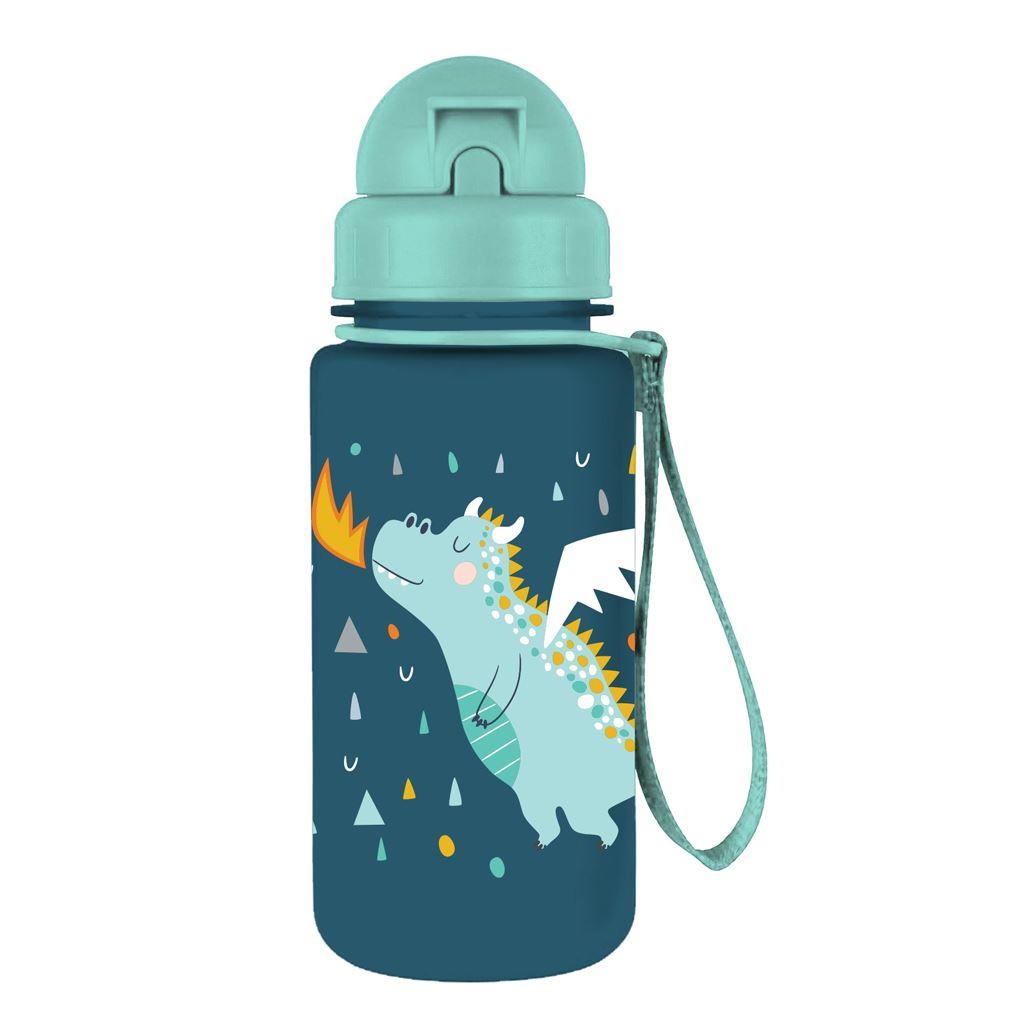 Diakakis - Παγούρι Πλαστικό PCTG Με Καλαμάκι Must, Little Dragon 400 ml 586440