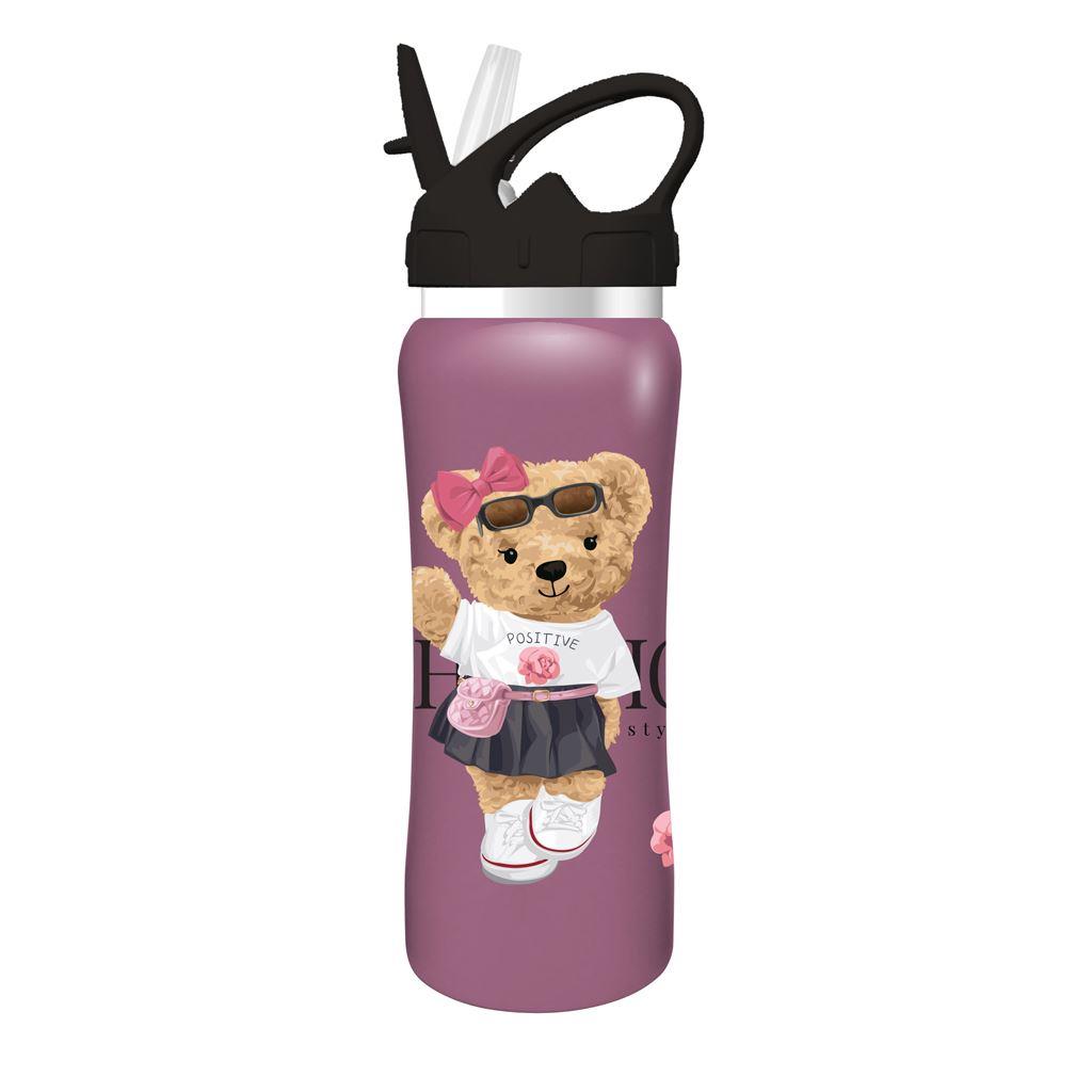 Diakakis - Παγούρι Νηπιαγωγείου Ανοξείδωτο Must, Inspiration Chic Style 500 ml 586443