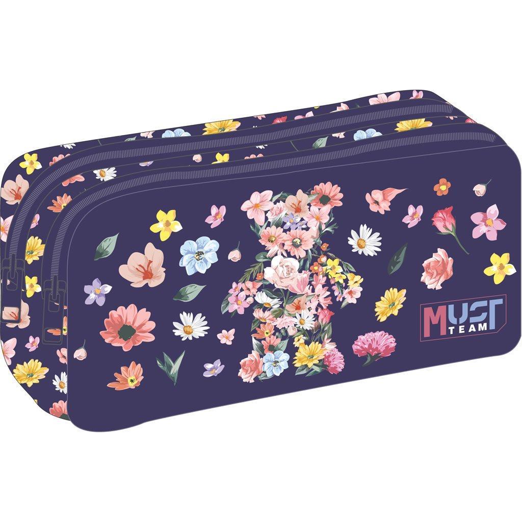 Diakakis - Κασετίνα Βαρελάκι 2 Φερμουάρ, Must, Flower Bear 586772 Diakakis - Κασετίνα Βαρελάκι 2 Φερμουάρ, Must, Flower Bear 586772