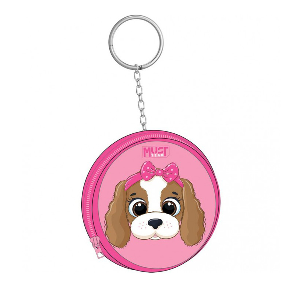 Diakakis – Τσάντα Τρόλεϊ Νηπιαγωγείου Must 2 Θήκες, Dog With Pink Bow 587294