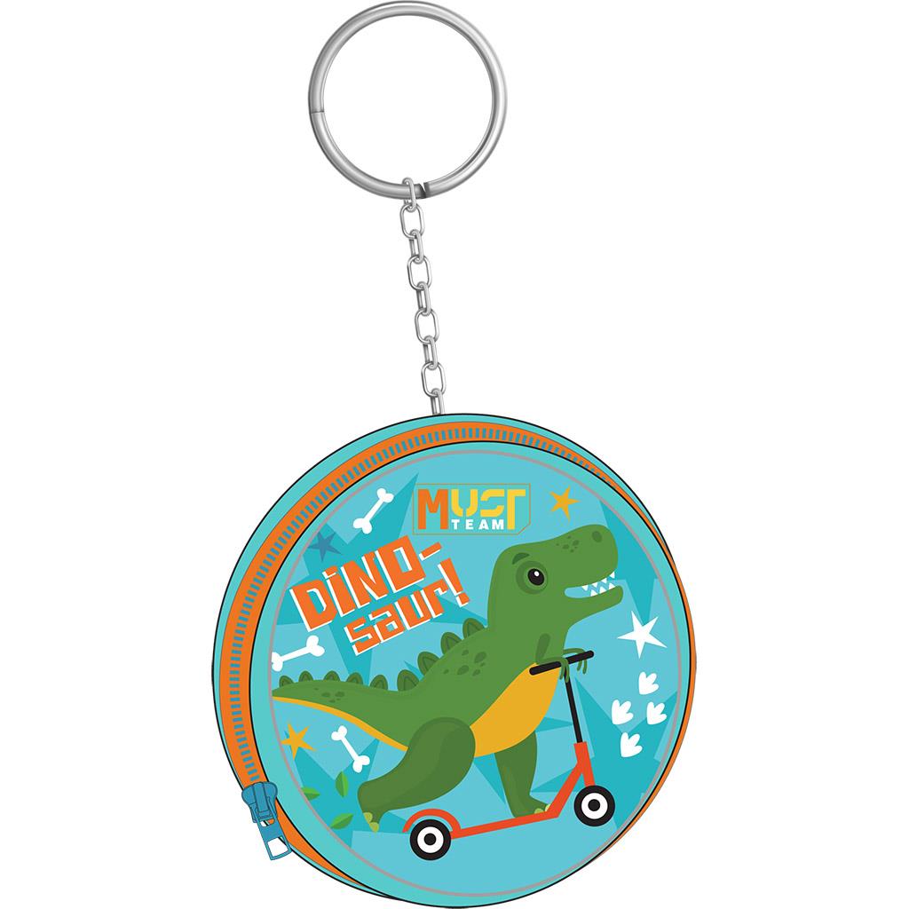Diakakis – Σακίδιο Τρόλεϊ Νηπιαγωγείου Must 2 Θήκες, Dinosaur In Scooter 587303