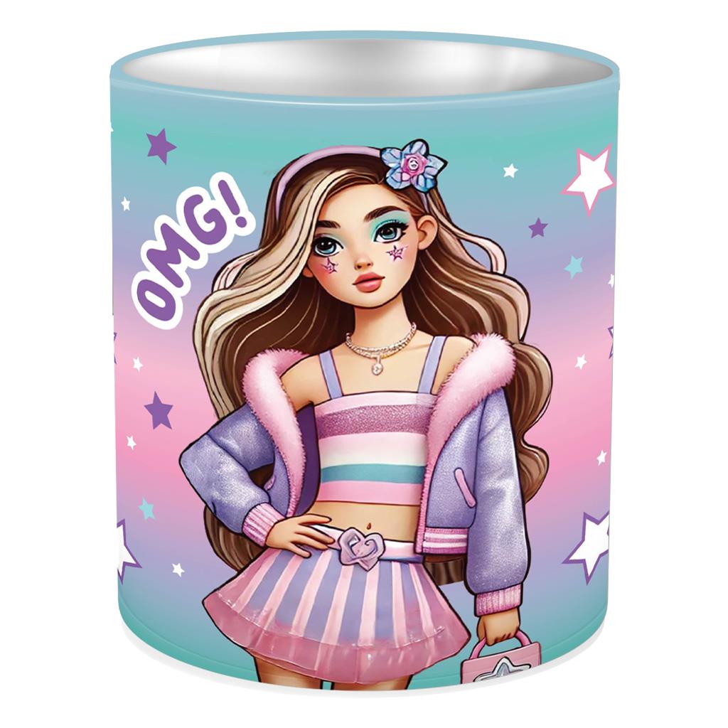 Diakakis - Μολυβοθήκη Μεταλλική Must, Fashion Girl 587326