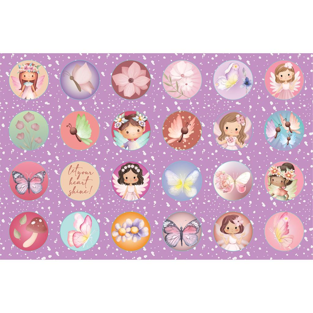 Diakakis - Μπλοκ Ζωγραφικής Κορίτσι 40Φ 23x33cm 587408