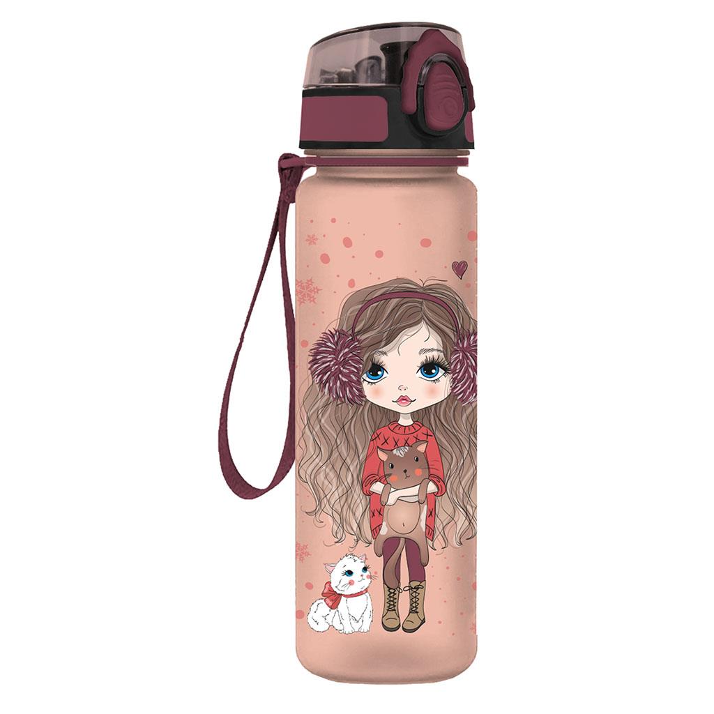 Diakakis - Παγούρι PCTG 670 ml Με Δοσομετρητή Must, Girl In Winter With Fur 587476