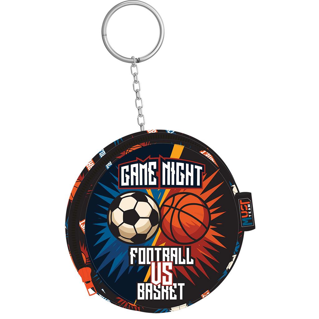 Diakakis - Τσάντα Πλάτης Δημοτικού Must 3 Θήκες, Football Vs Basketball 587635