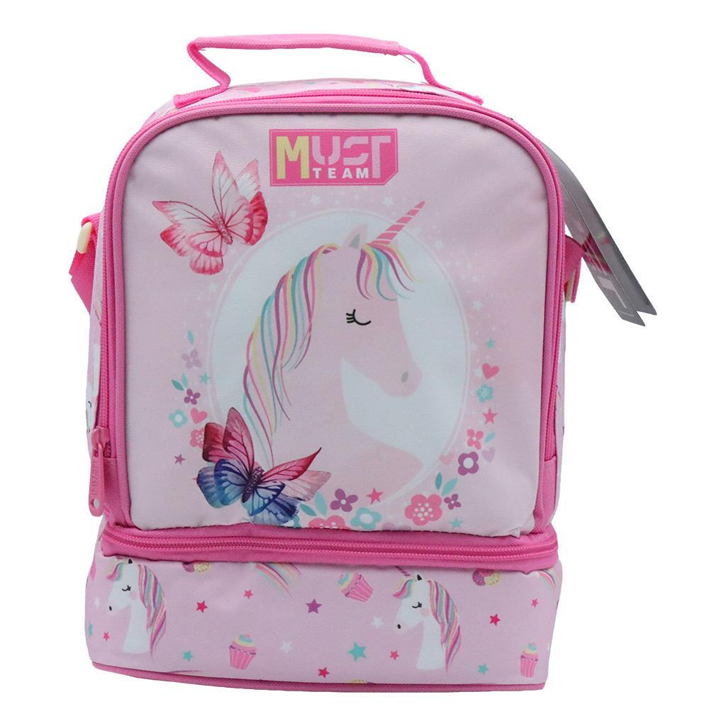 Diakakis - Τσαντάκι Φαγητού Ισοθερμικό Must, Pink Unicorn 587651