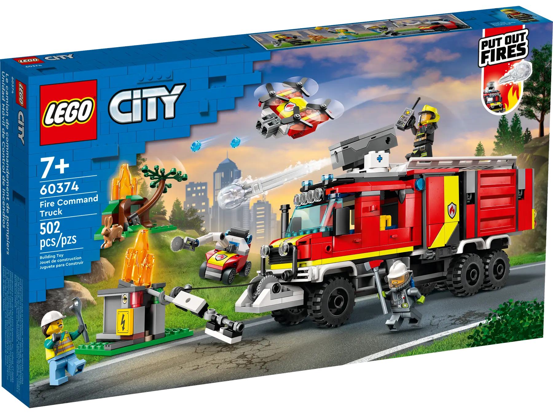 Lego City - Fire Command Truck 60374