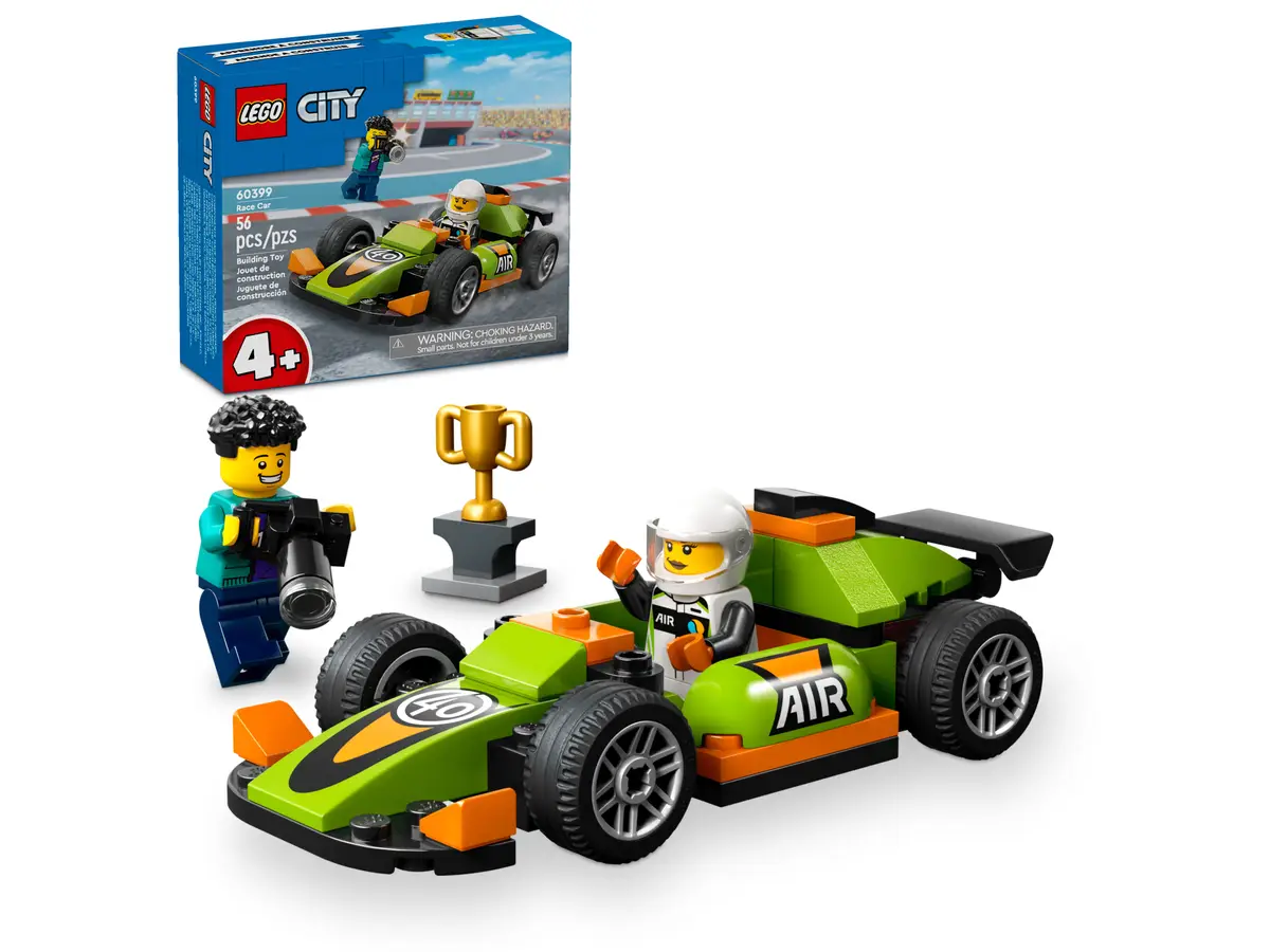 Lego City - Green Race Car 60399