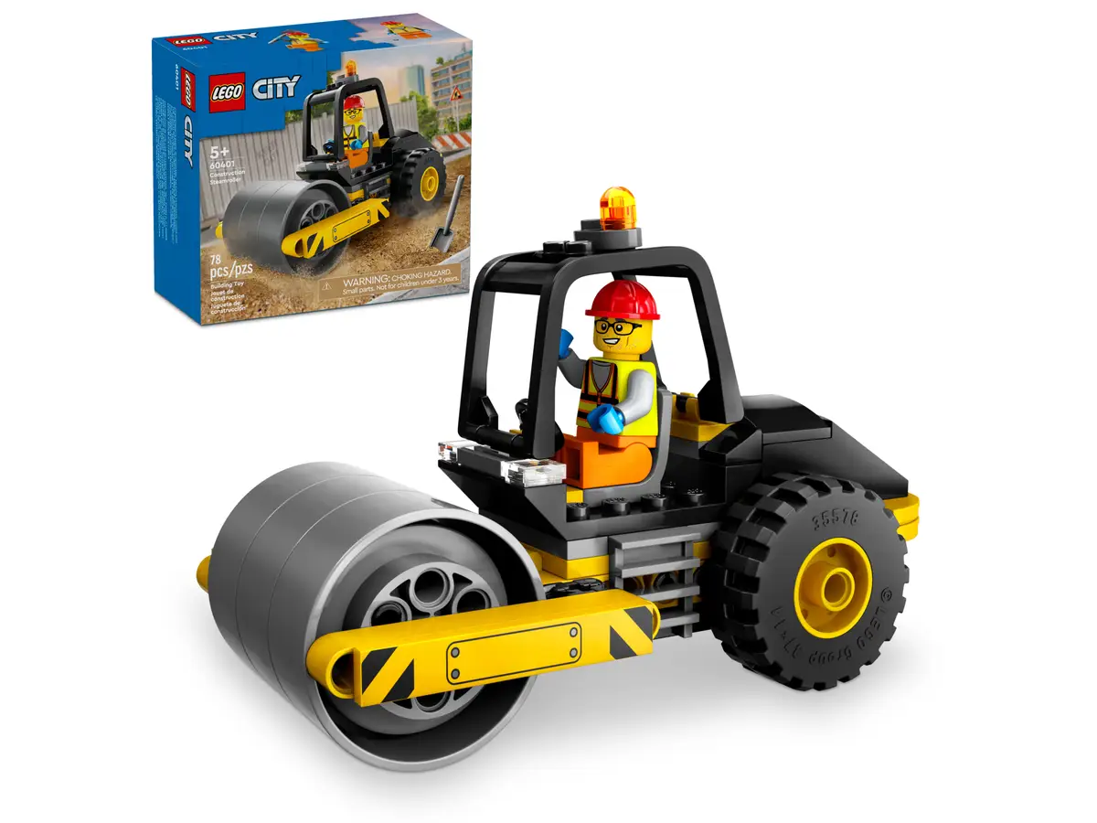 Lego City - Construction Steamroller 60401