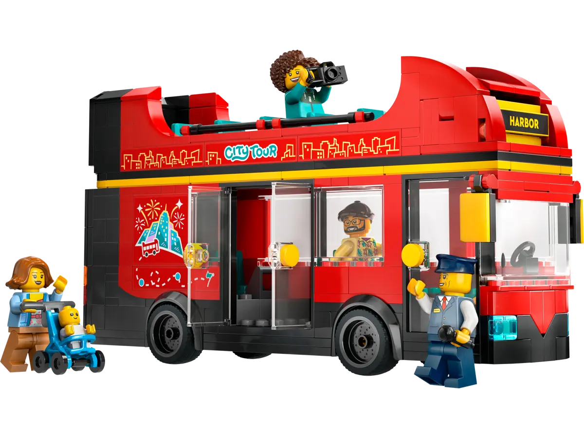 Lego City - Red Double-Decker Sightseeing Bus 60407