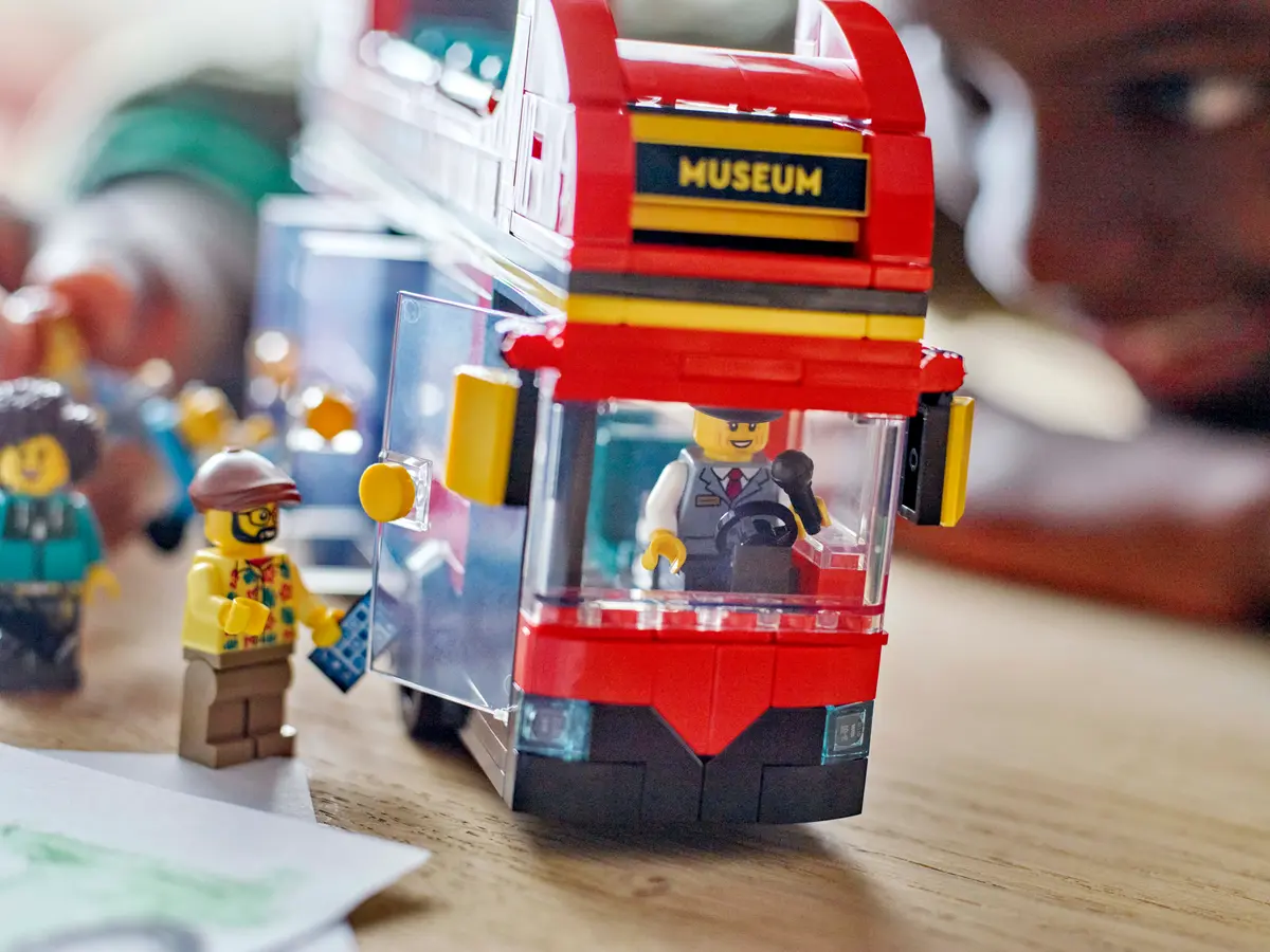 Lego City - Red Double-Decker Sightseeing Bus 60407