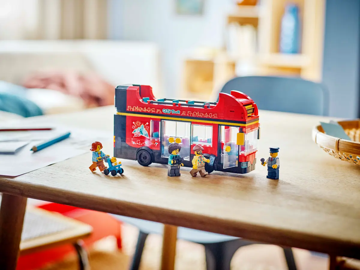 Lego City - Red Double-Decker Sightseeing Bus 60407