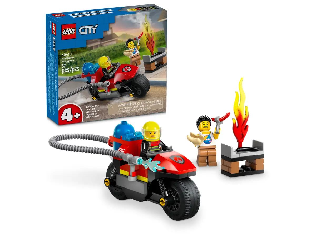 Lego City - Fire Rescue Motorcycle 60410