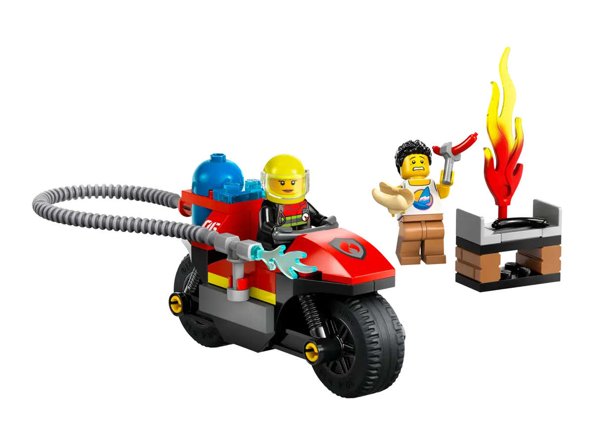 Lego City - Fire Rescue Motorcycle 60410