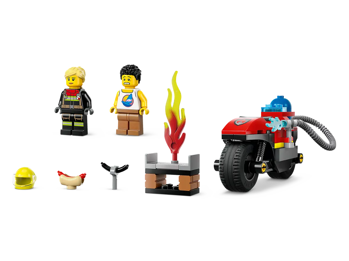 Lego City - Fire Rescue Motorcycle 60410