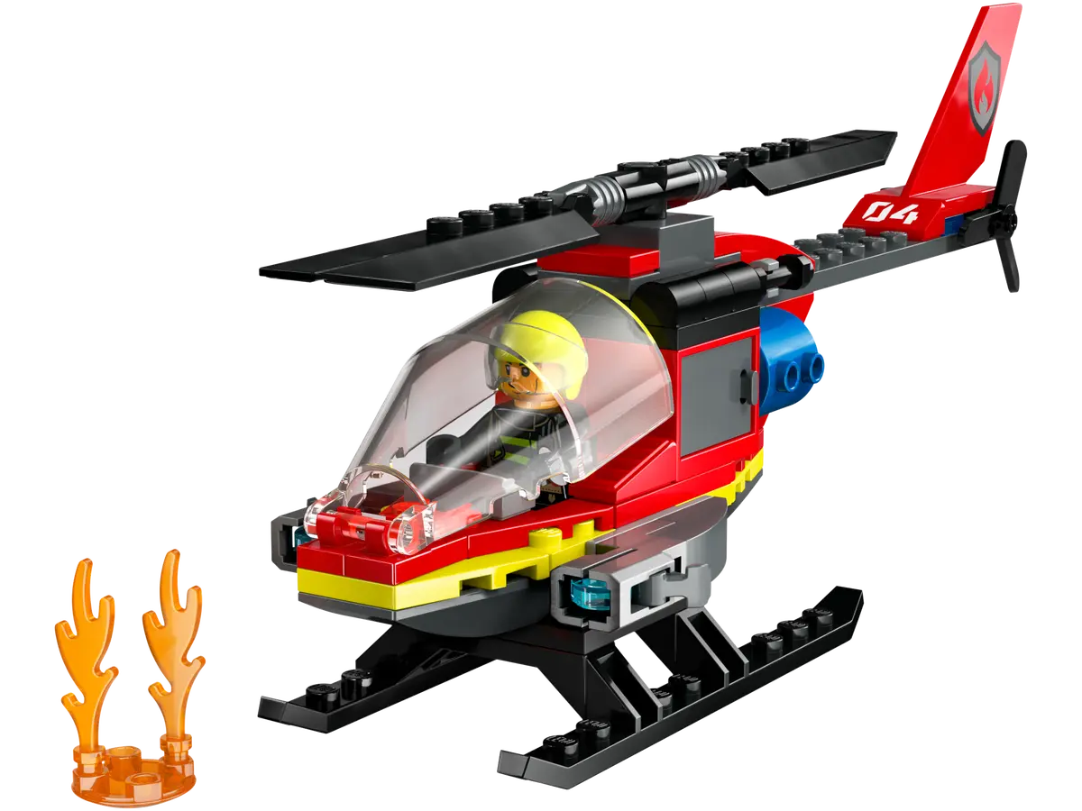 Lego City - Fire Rescue Helicopter 60411