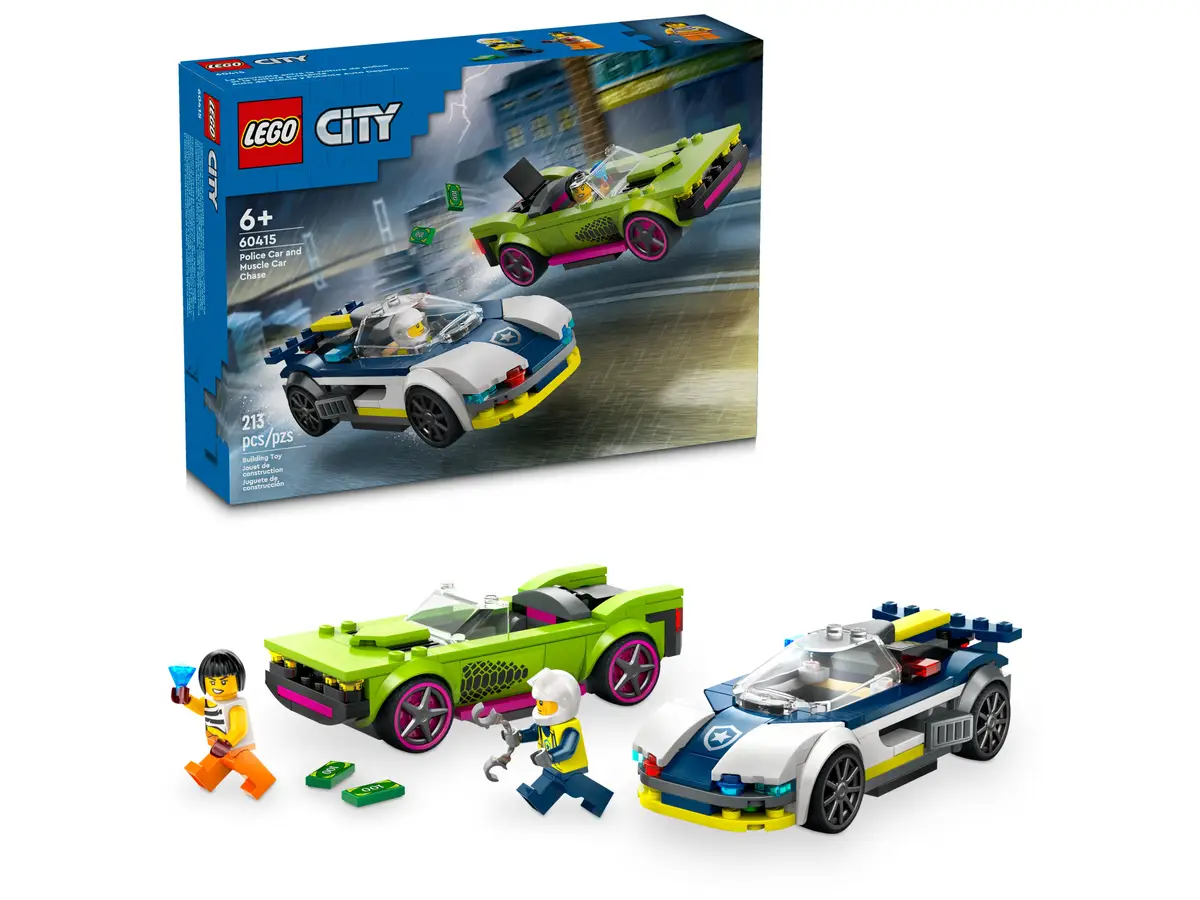 Lego City - Police Car and Muscle Car Chase 60415