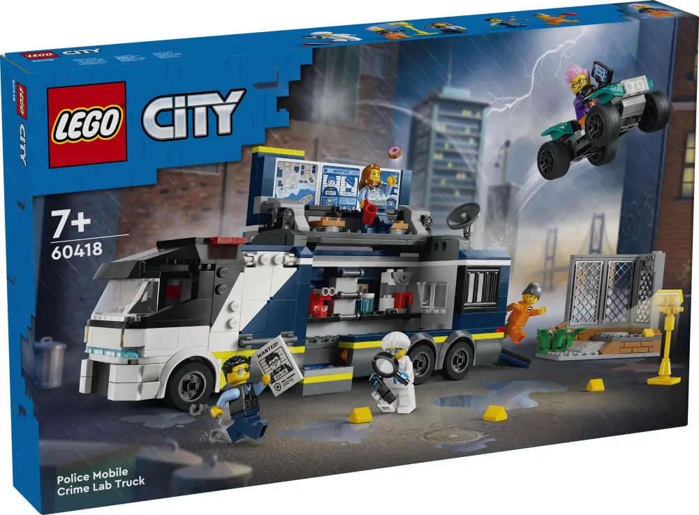 Lego City - Police Mobile Crime Lab Truck 60418