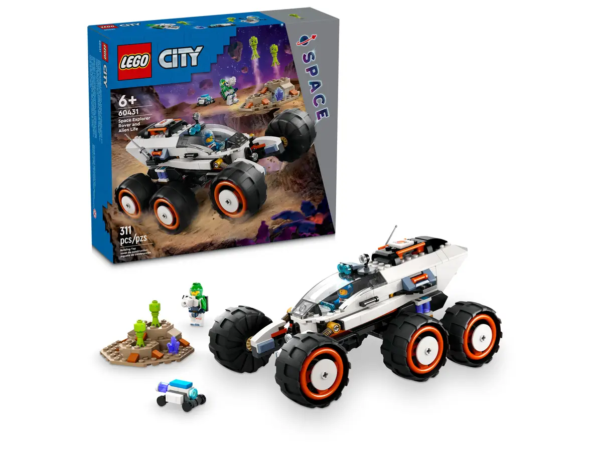 Lego City - Space Explorer Rover and Alien Life 60431