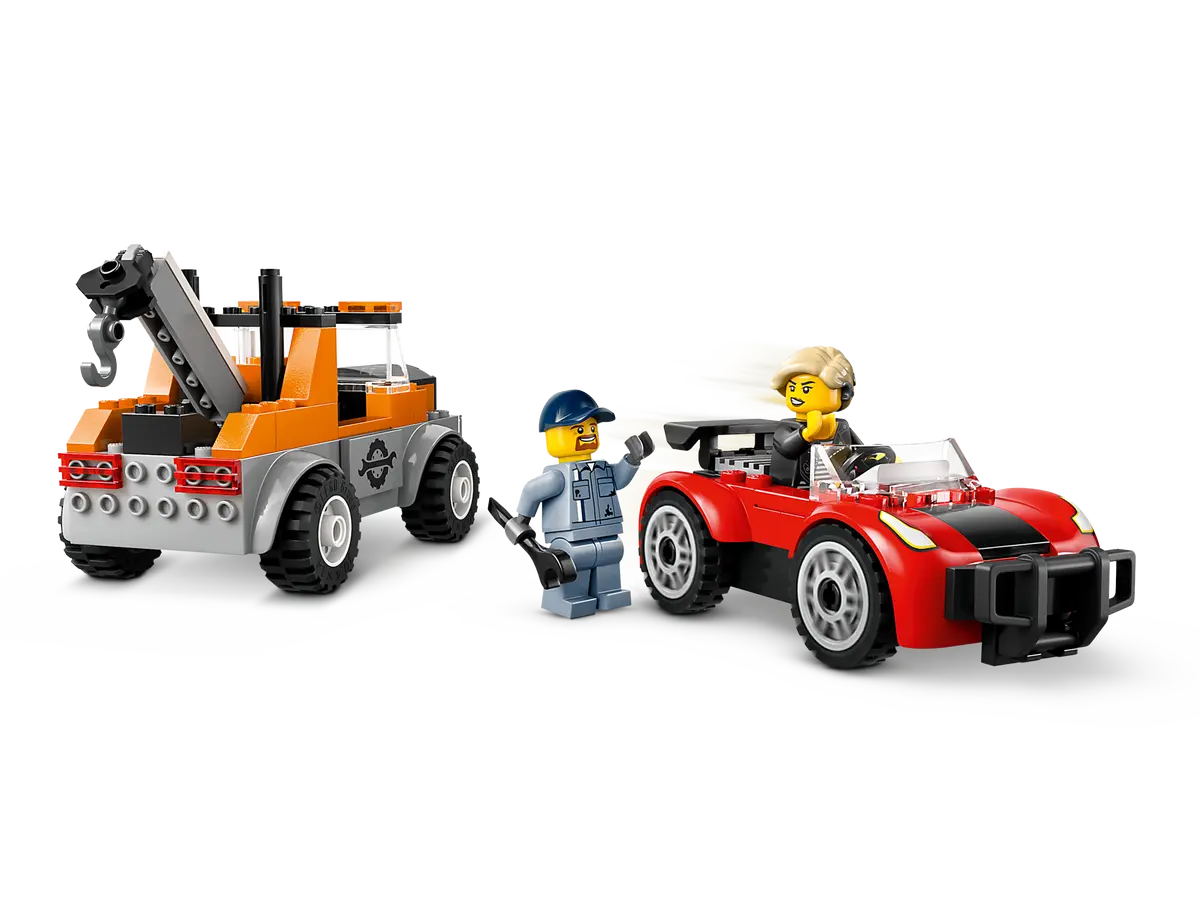 Lego City - Tow Truck And Sports Car Repair 60435