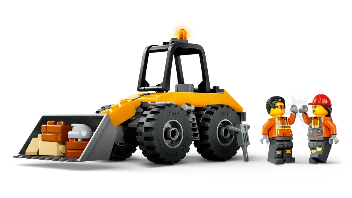 Lego City - Yellow Construction Wheel Loader 60450