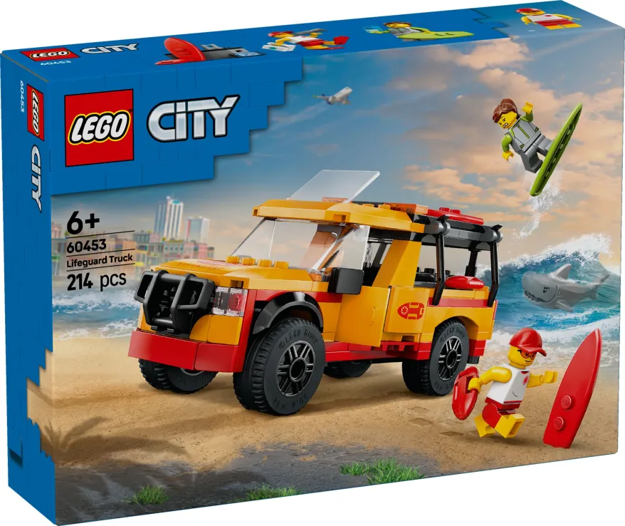 Lego City - Lifeguard Beach Rescue Truck 60453