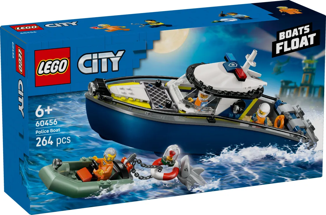 Lego City - Police Boat Chase 60456 Lego City - Police Boat Chase 60456