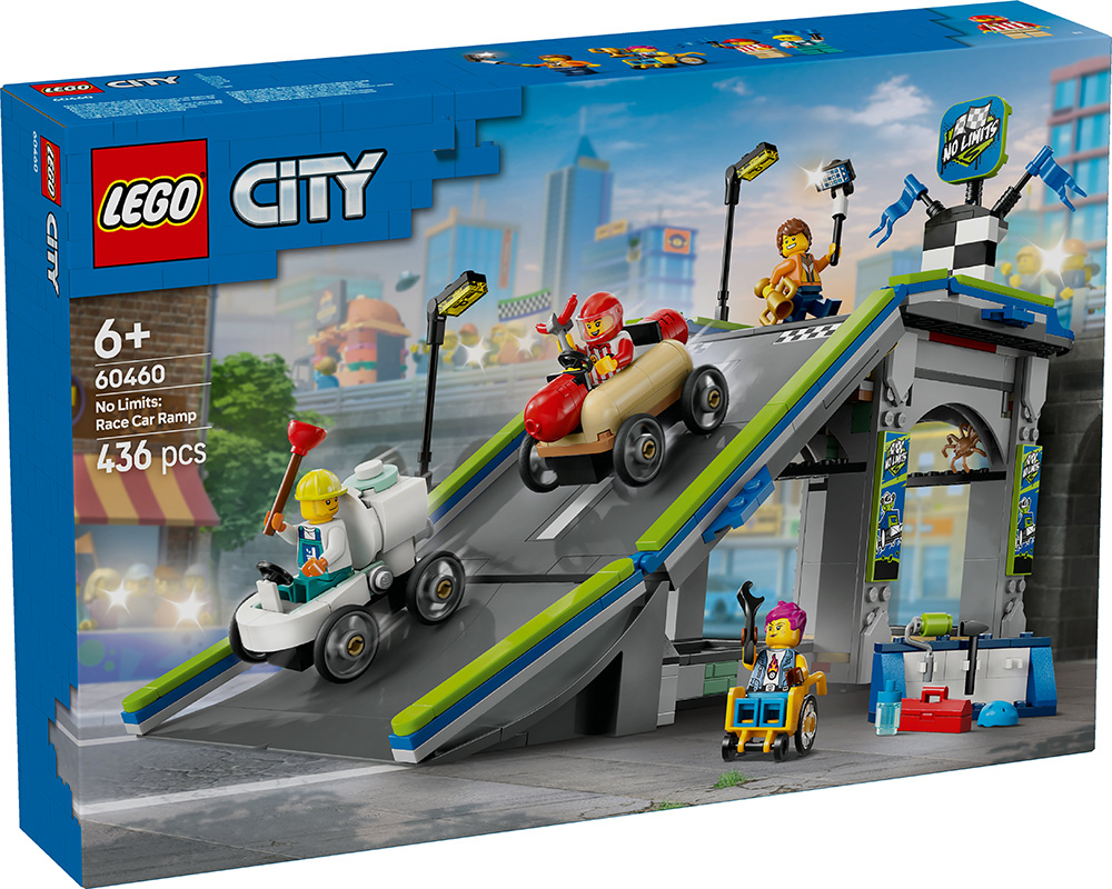 Lego City - No Limits, Race Car Ramp Track 60460