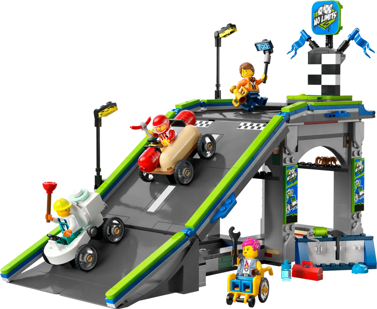 Lego City - No Limits, Race Car Ramp Track 60460