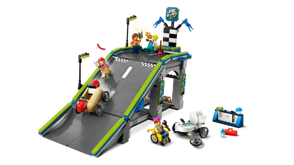 Lego City - No Limits, Race Car Ramp Track 60460