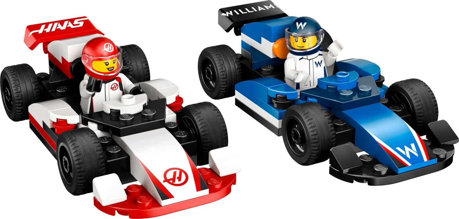 Lego City - Αγωνιστικά Αυτοκίνητα F1® Williams Racing & Haas 60464