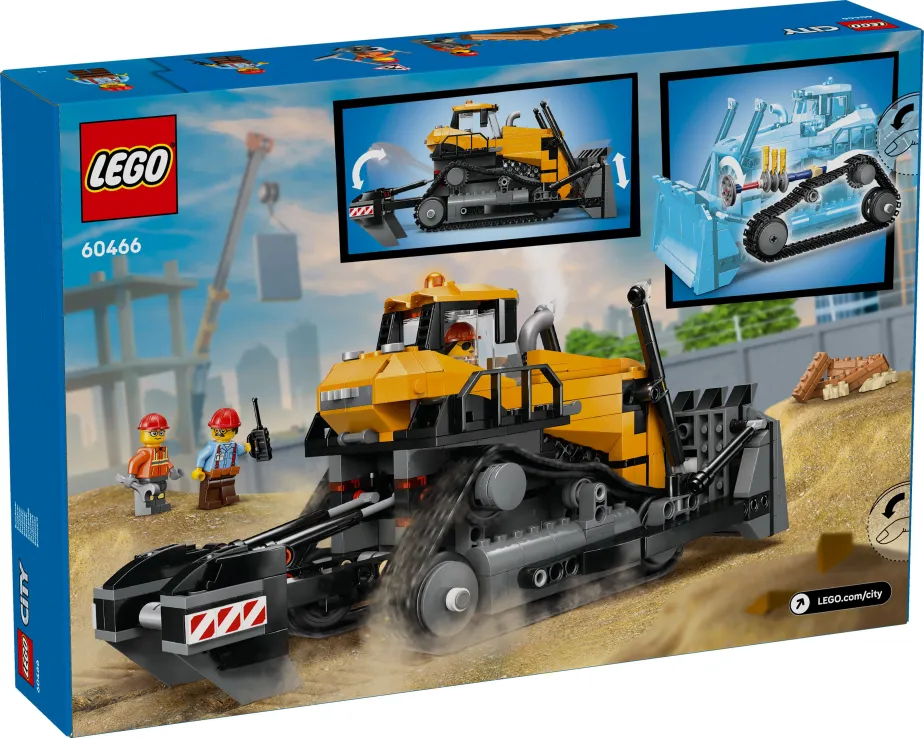 Lego City - Yellow Bulldozer 60466 Lego City - Yellow Bulldozer 60466