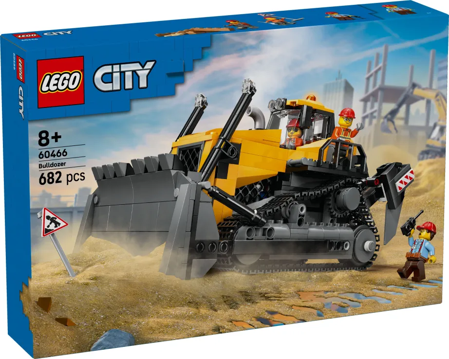 Lego City - Yellow Bulldozer 60466 Lego City - Yellow Bulldozer 60466