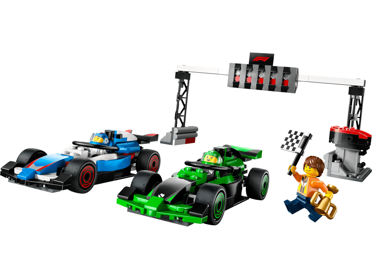 Lego City - F1® Grid With VCARB & Sauber Race Cars 60474