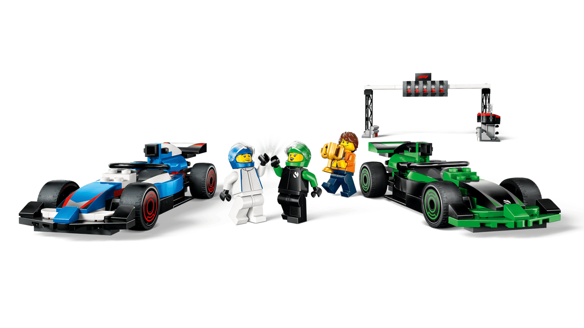 Lego City - F1® Grid With VCARB & Sauber Race Cars 60474