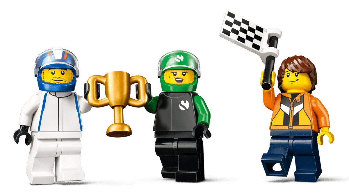 Lego City - F1® Grid With VCARB & Sauber Race Cars 60474