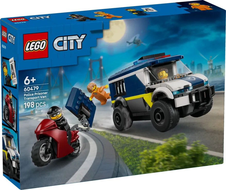 Lego City - Police Prisoner Transport Van 60479