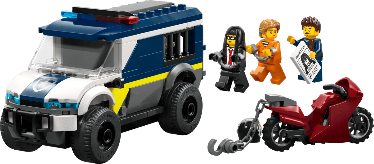 Lego City - Police Prisoner Transport Van 60479