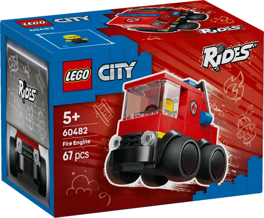 Lego City - Rides: Fire Truck 60482