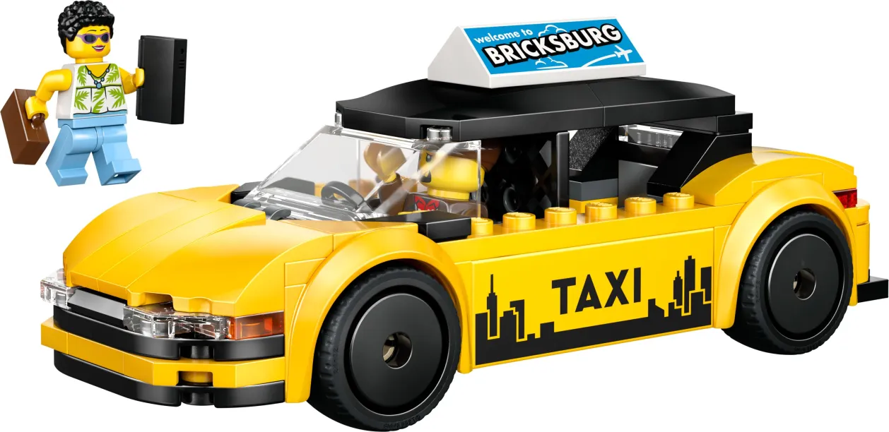 Lego City - Yellow Taxi 60487