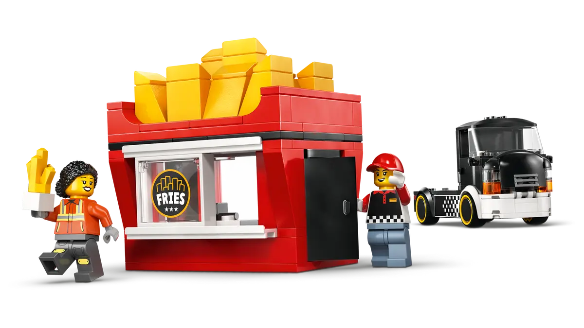 Lego City - Fries Food Truck 60488
