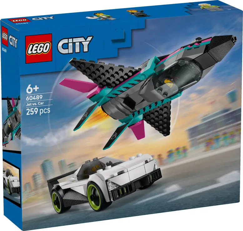 Lego City - Jet vs. Car 60489