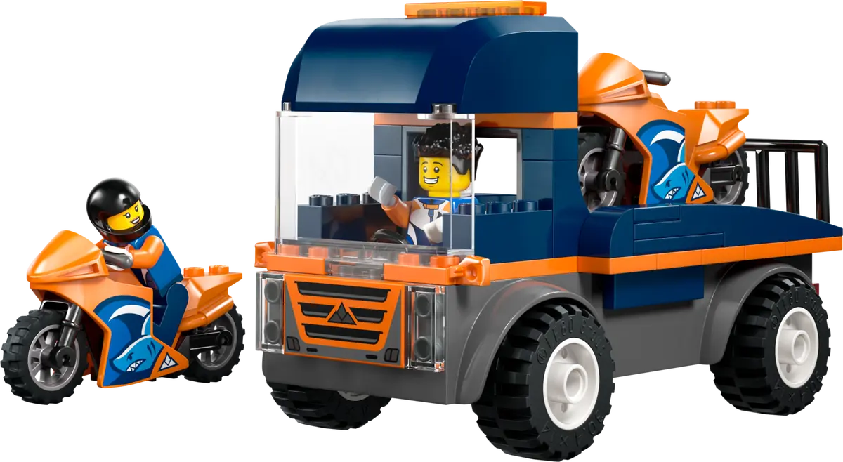 Lego City - Motorcycle Transporter 60491