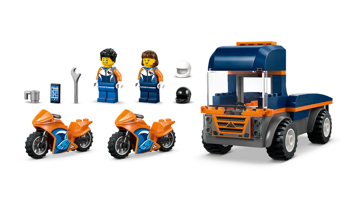 Lego City - Motorcycle Transporter 60491