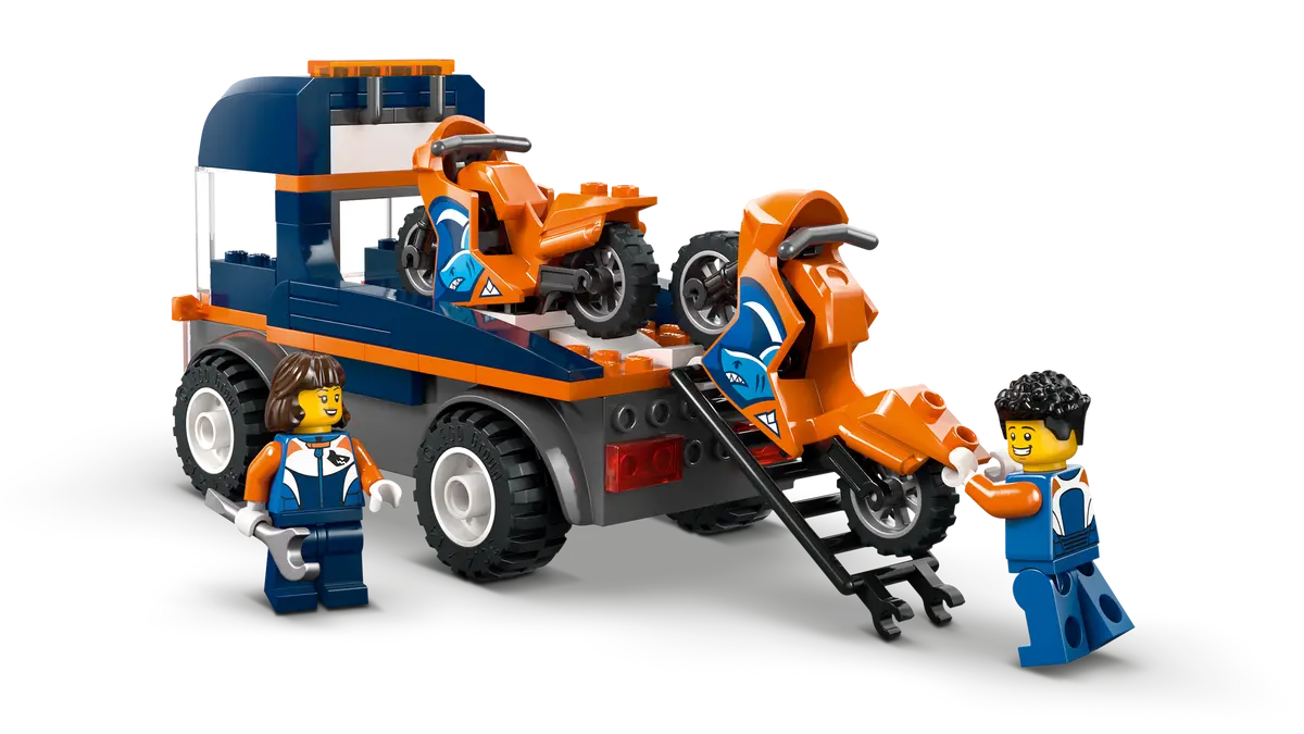 Lego City - Motorcycle Transporter 60491