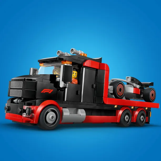 Lego City - F1 Display Truck With AUDI F1 Race Car 60493