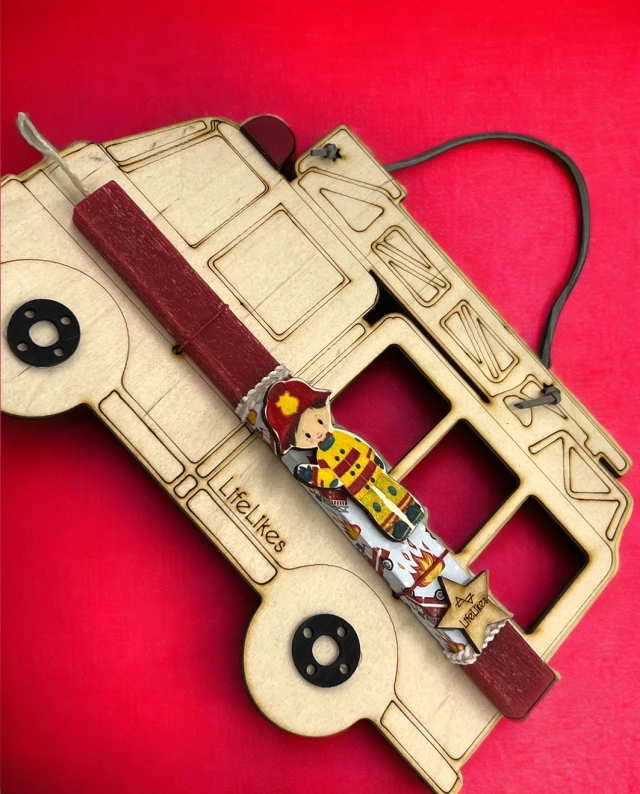 Life Likes - Λαμπάδα Πυροσβέστης 6793