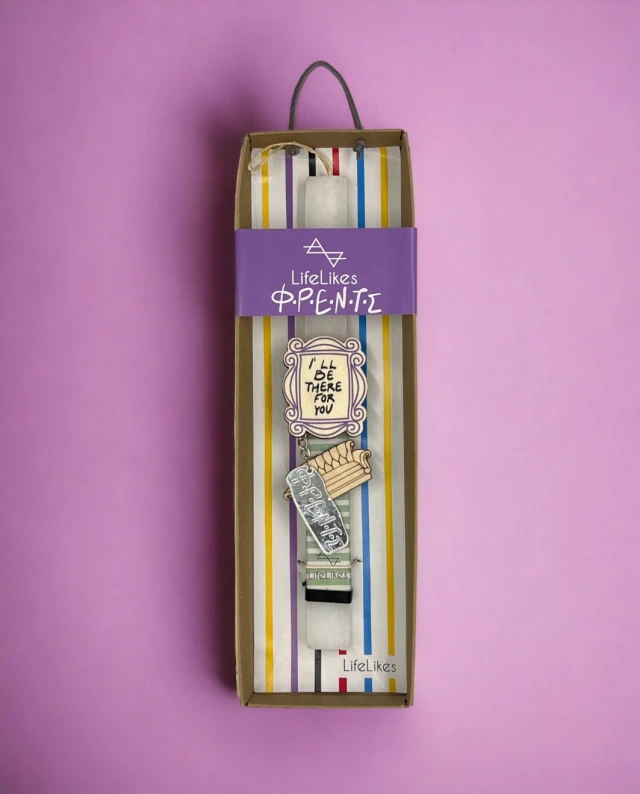 Life Likes - Λαμπάδα Friends Με Μπρελόκ 6731