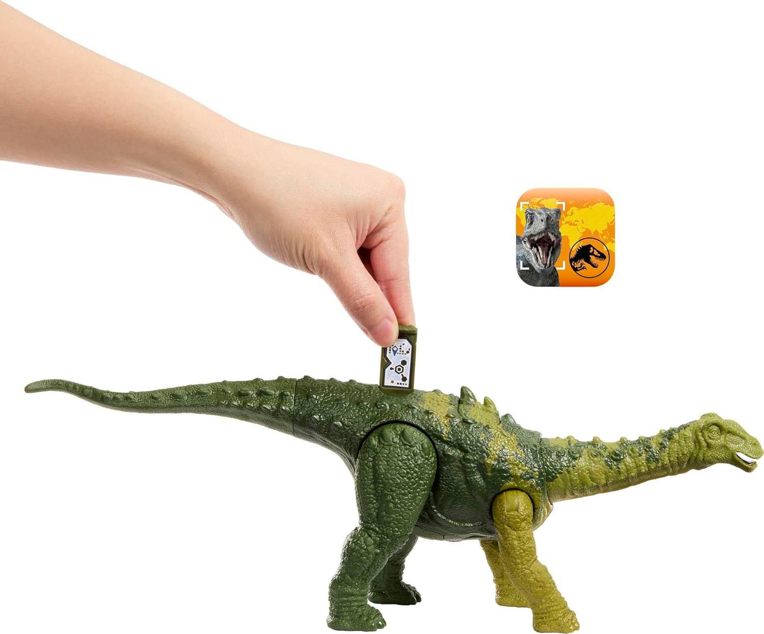 Mattel Jurassic World - Dino Trackers, Wild Roar, Nigersaurus HLP20 (HLP14)